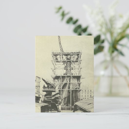 Vrijheidsproef in Frankrijk Briefkaart (Staand voorkant)