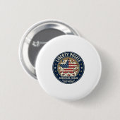 Vrijheidspuzzel Patriottische Patriottische Puzzel Ronde Button 5,7 Cm (Voorkant /achterkant)