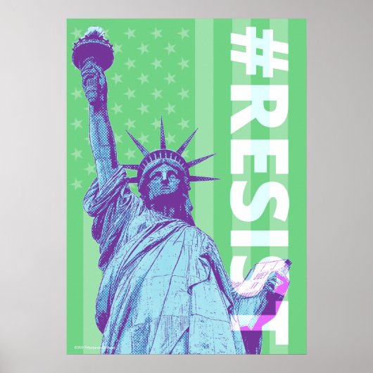 VrijheidsRESIST Art Poster (Voorkant)