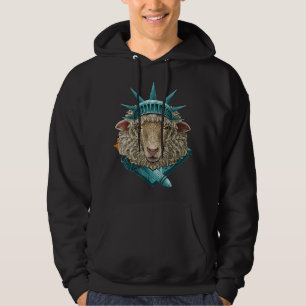 Vrijheidsschapen 4 juli 2010 hoodie