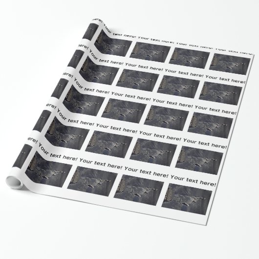 Vrijheidsschilderij Cadeaupapier (Uitgerold)