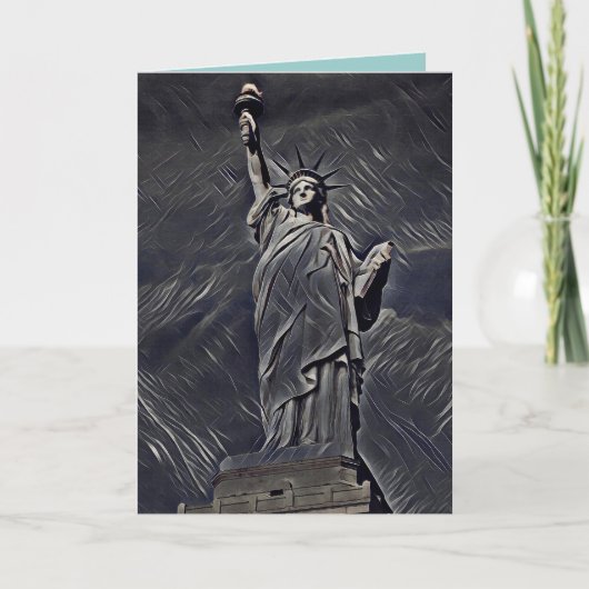 Vrijheidsschilderij Kaart (Voorkant)