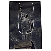 Vrijheidsschilderij Medium Cadeauzakje (Achterkant)