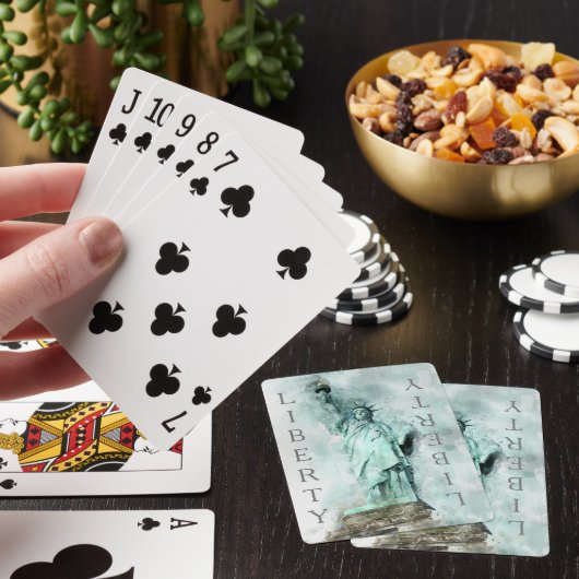 Vrijheidsspelkaarten Pokerkaarten (Insitu)