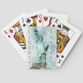 Vrijheidsspelkaarten Pokerkaarten (Achterkant)