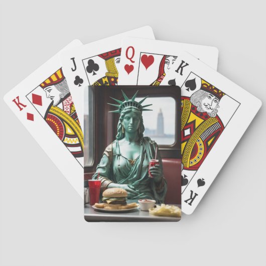 Vrijheidsspelkaarten Pokerkaarten (Achterkant)