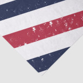 Vrijheidsstappen – Rood Wit & Blauw Patriottisch Tissuepapier (Detail)