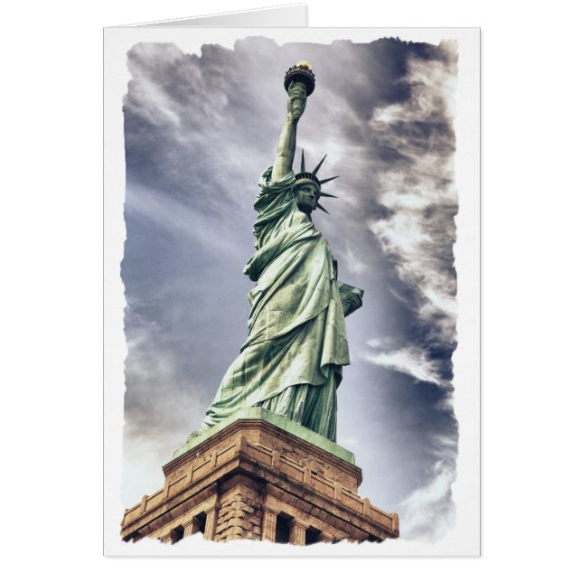 Vrijheidsstatus aangepast wenskaart (Voorkant)