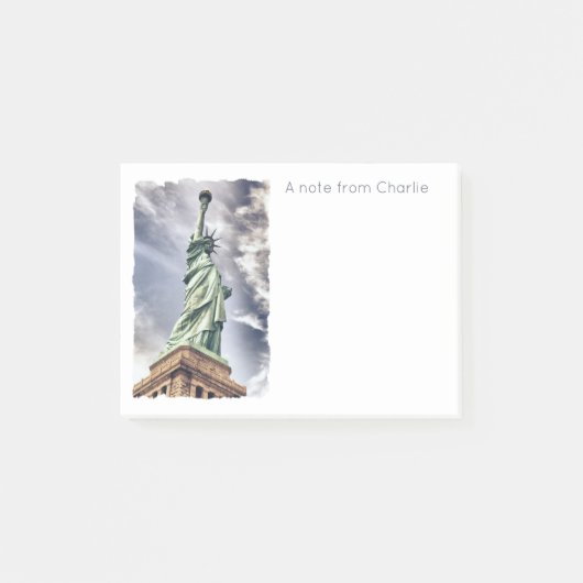 Vrijheidsstatus, aangepaste notities post-it® notes (Voorkant)