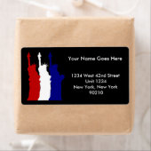 Vrijheidsstatus Adresetiketten (3) Etiket (Insitu)