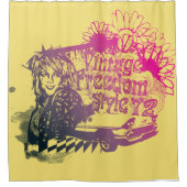  vrijheidsstijl 1972 douchegordijn (Voorkant)