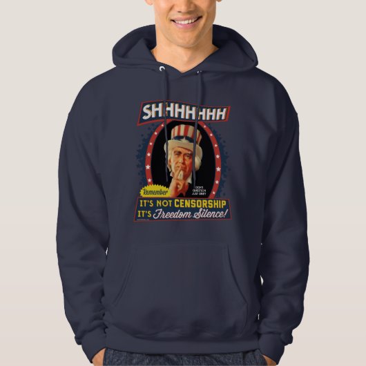 Vrijheidsstilte Hoodie (Voorkant)