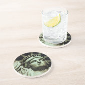 Vrijheidsstraat Zandsteen Onderzetter (Zijkant)