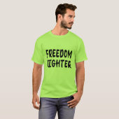 Vrijheidsstrijder T-shirt (Voorkant volledig)