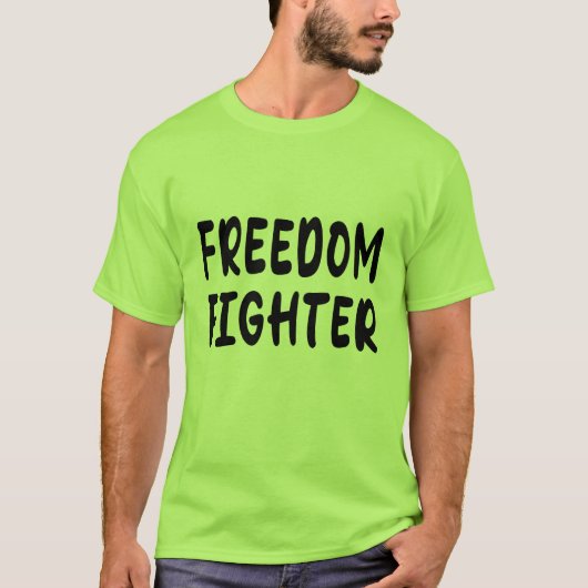 Vrijheidsstrijder T-shirt (Voorkant)