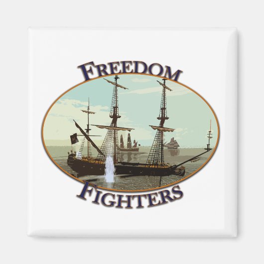 Vrijheidsstrijders Magneet (Voorkant)