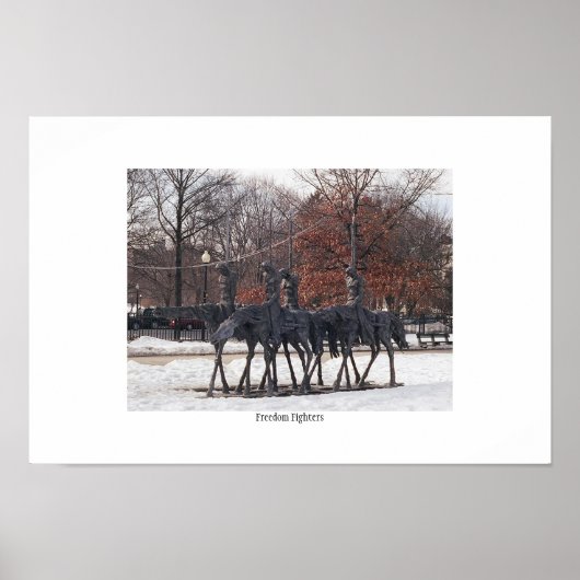 Vrijheidsstrijders Poster (Voorkant)