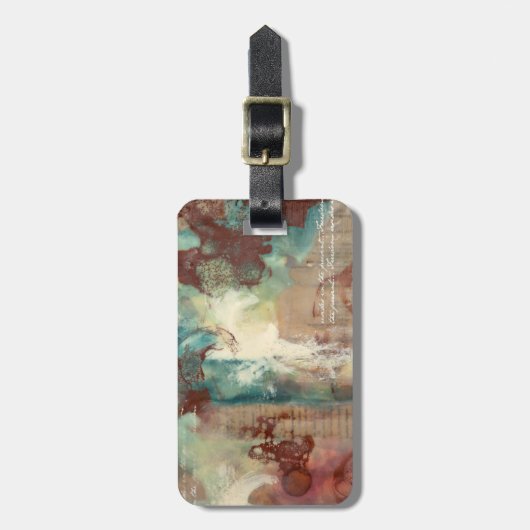 Vrijheidsstromend Bagagelabel (Voorkant verticaal)