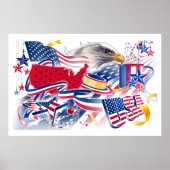Vrijheidssymbolen Poster (Voorkant)
