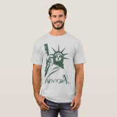 VrijheidsT-shirt New York Basic T-shirt (Voorkant volledig)