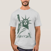 VrijheidsT-shirt New York Basic T-shirt (Voorkant)
