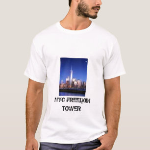 vrijheidstower, NYC FREEDOM TOWER T-shirt
