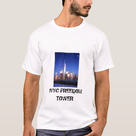 vrijheidstower, NYC FREEDOM TOWER T-shirt (Voorkant)