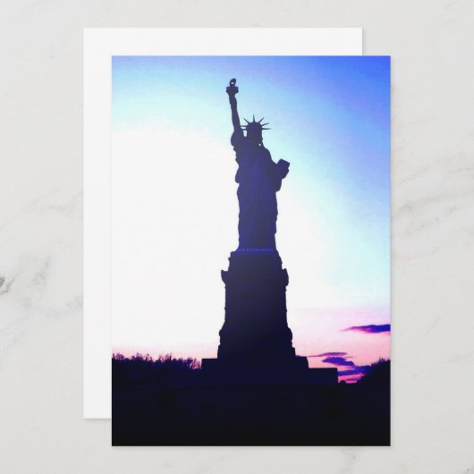 Vrijheidsuitnodiging Kaart (Voorkant / Achterkant)