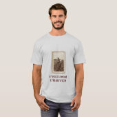 Vrijheidsvechter (grijze T-shirt) T-shirt (Voorkant volledig)
