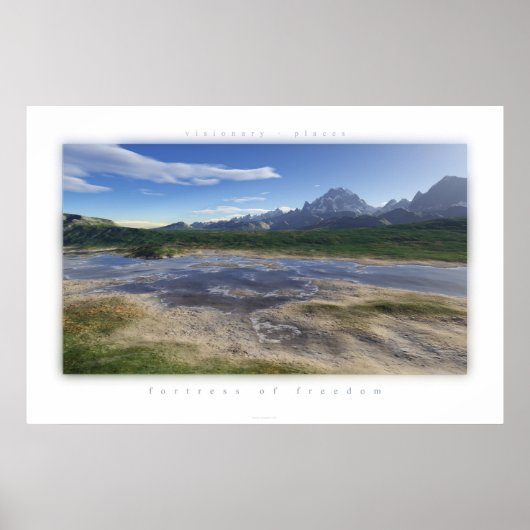 vrijheidsvesting poster (Voorkant)