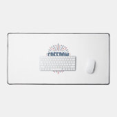 Vrijheidsviering 4 juli Patriottisch shirt ontwerp Bureaumat (Keyboard & Muis)