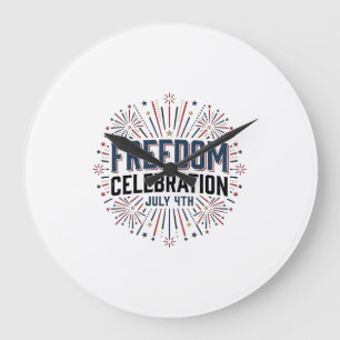 Vrijheidsviering 4 juli Patriottisch shirt ontwerp Grote Klok