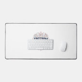 Vrijheidsviering 4 juli Patriottisch shirtontwerp Bureaumat (Keyboard & Muis)