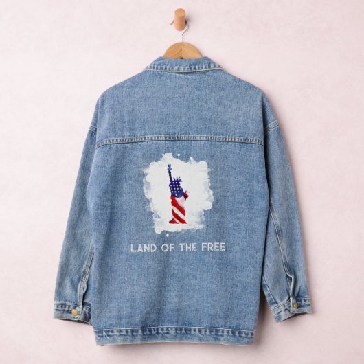 *~* Vrijheidsvlag AP27 Oude Glorie Patriottische U Denim Jacket (Hangar)