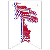 Vrijheidsvlag en -Jouw tekst Vlaggetjes (Derde vlag)