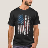 Vrijheidsvlag, Patriottisch T-shirt (Voorkant)