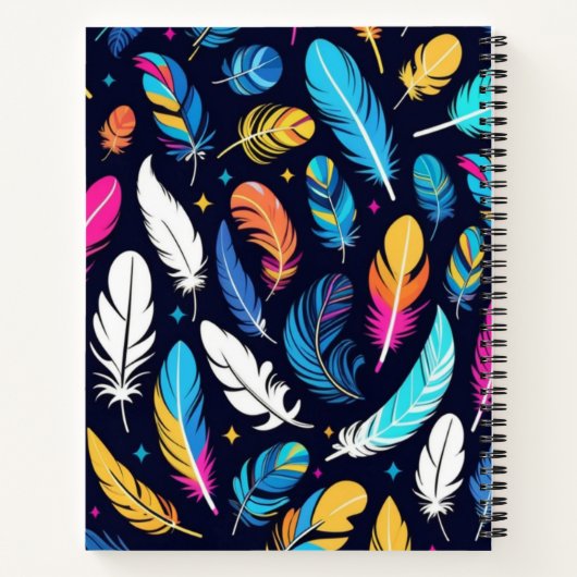 Vrijheidsvleugels Notitieboek – Inspireer, droom  (Achterkant)