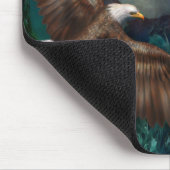 Vrijheidsvlucht - Eagle Art Mousepad Muismat (Hoek)