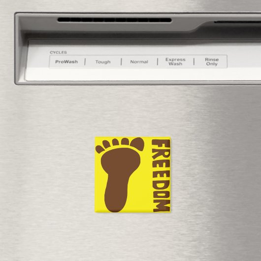 vrijheidsvoet magneet (Insitu (Vaatwasser))