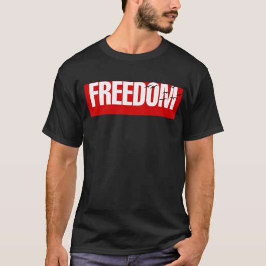 Vrijheidsvogels T-shirt (Voorkant)