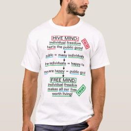 Vrijheidsvoordelen Publiek (licht) T-shirt