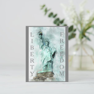 Vrijheidsvrijheid Briefkaart