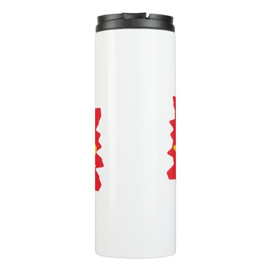 Vrijheidsvrijheid van 19 juni thermosbeker (Achterkant)