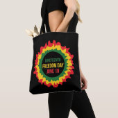 Vrijheidsvrijheid van 19 juni tote bag (Dichtbij)