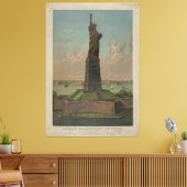 Vrijheidswerk Canvas Afdruk (Insitu (Woonkamer))