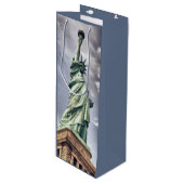 Vrijheidswijnzak Wijn Cadeautas (Voorkant Gekanteld)