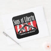 Vrijheidszonen OF stickers VAN DE DOOD (Envelop)