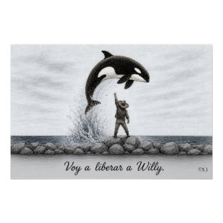 Vrijlating van Willy Perfect Poster