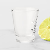 Vrijmetselaar De Masonic Toast gegraveerd Whiskey Shot Glas (Links)