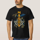 Vrijmetselaar Kerst Noble Shriner Mason Het Leven  T-shirt (Voorkant)